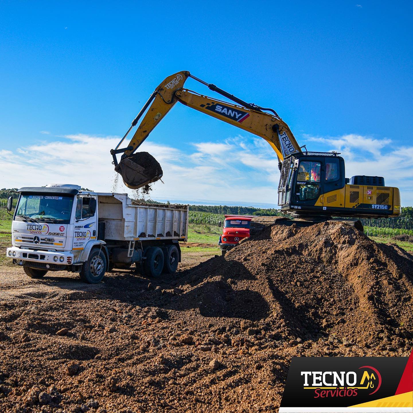 Obra vial en ejecución